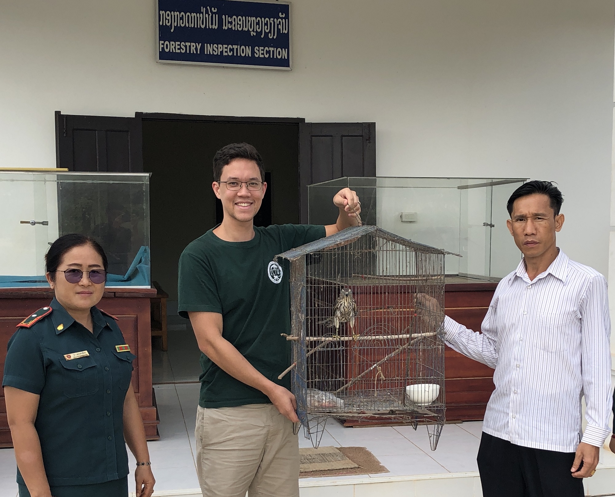 拯救及復育被非法捕獵及售賣的老撾野鳥項目 2019/20 Rescue and Rehabilitation of Birds from the Illegal Wildlife Trade in Laos PDR 2019/20