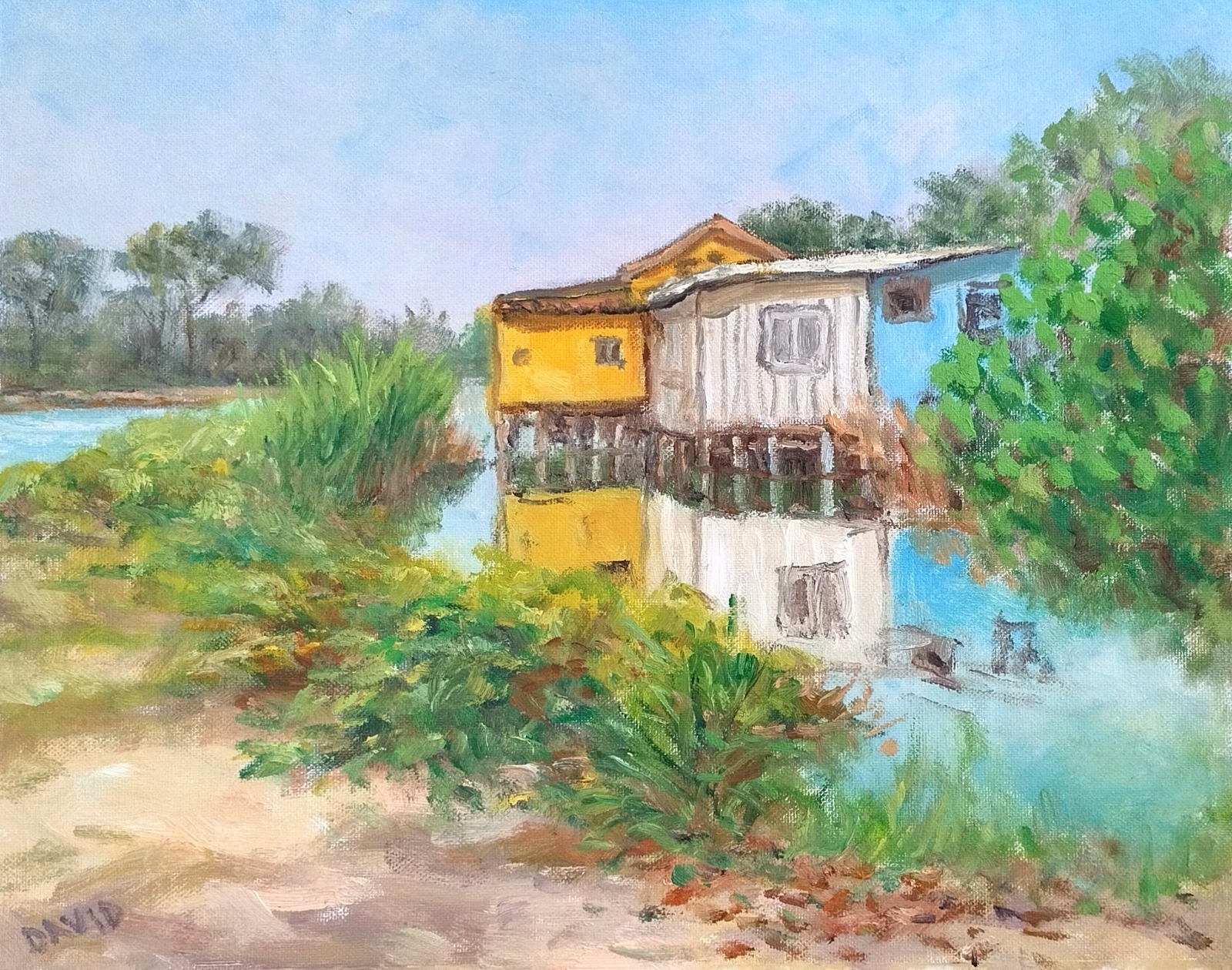 魚塘觀鳥 × 風景寫生工作坊