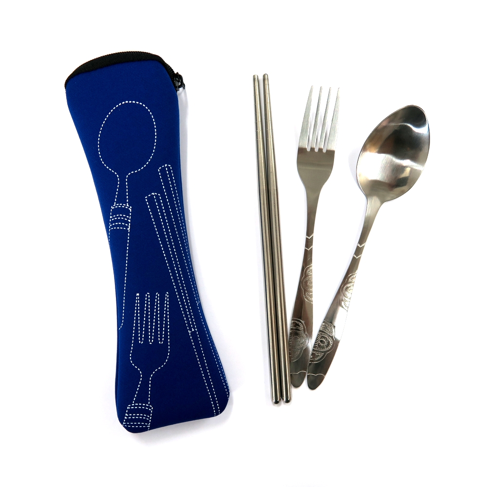 便擕不鏽鋼餐具套裝 Stainless Steel Portable Cutlery Set