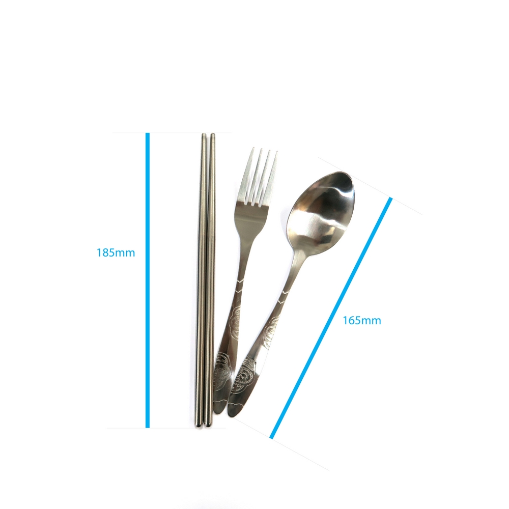 便擕不鏽鋼餐具套裝 Stainless Steel Portable Cutlery Set
