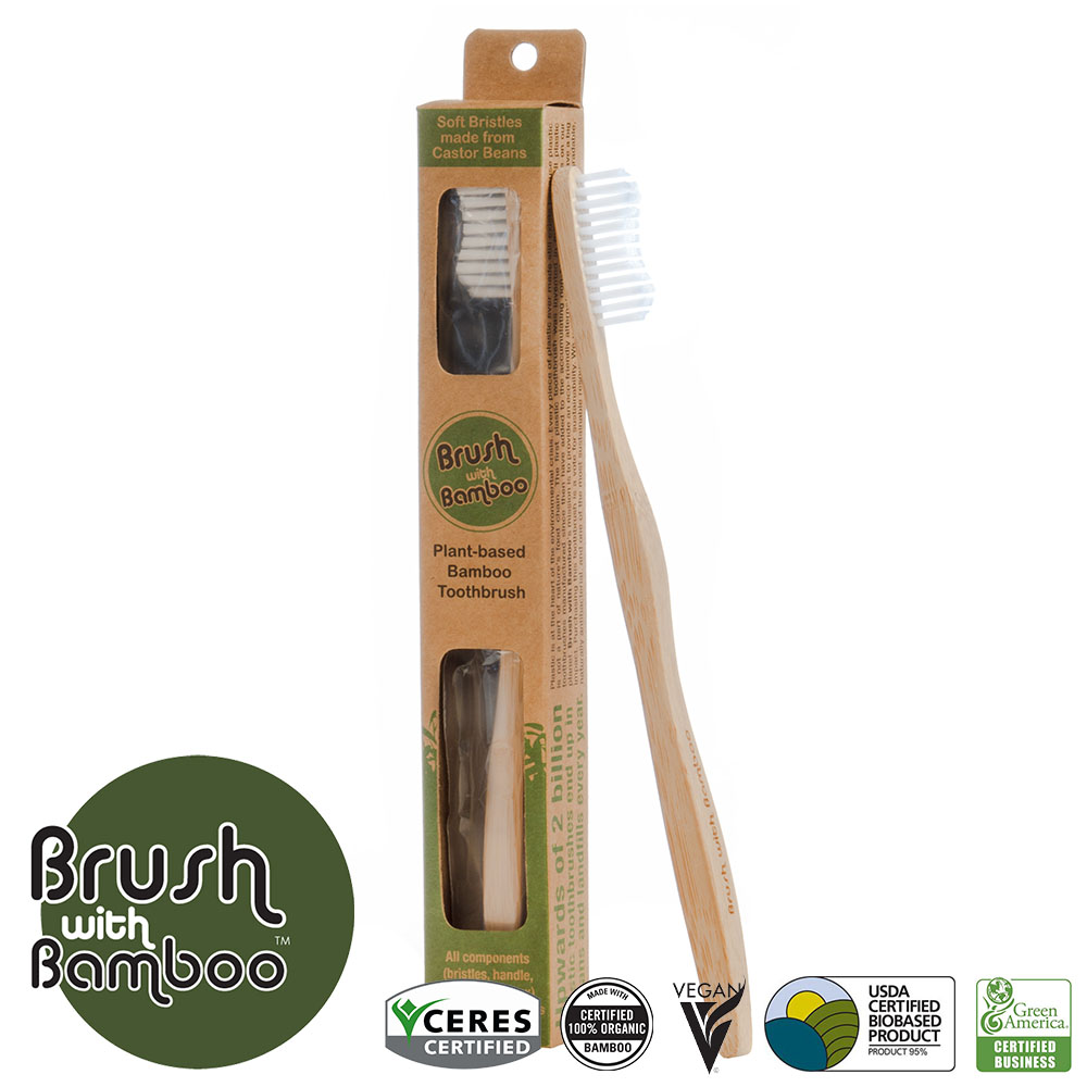 環保竹柄牙刷 Plant-based Bamboo Toothbrush